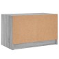 vidaXL Mueble de TV con puertas de vidrio gris Sonoma 68x37x42 cm vidaXL Mueble de TV con puertas de vidrio gris Sonoma 68x37x42 cm