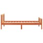 vidaXL Estructura cama con cabecero madera pino marrón cera 90x190 cm vidaXL Estructura cama con cabecero madera pino marrón cera 90x190 cm