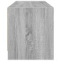 vidaXL Mueble de TV con puertas de vidrio gris Sonoma 102x37x42 cm vidaXL Mueble de TV con puertas de vidrio gris Sonoma 102x37x42 cm