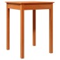 vidaXL Mesa de comedor madera maciza de pino marrón cera 55x55x75 cm vidaXL Mesa de comedor madera maciza de pino marrón cera 55x55x75 cm