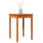 vidaXL Mesa de comedor madera maciza de pino marrón cera 55x55x75 cm vidaXL Mesa de comedor madera maciza de pino marrón cera 55x55x75 cm