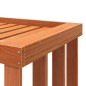 vidaXL Soporte leña de exterior madera pino marrón cera 109x52x106 cm vidaXL Soporte leña de exterior madera pino marrón cera 109x52x106 cm