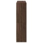 vidaXL Estantería con puertas madera marrón roble 136x37x142 cm vidaXL Estantería con puertas madera marrón roble 136x37x142 cm