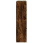 vidaXL Estantería con puertas madera roble ahumado 136x37x142 cm vidaXL Estantería con puertas madera roble ahumado 136x37x142 cm