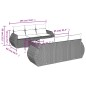 vidaXL Set de comedor de jardín 7 pzas y cojines ratán sintético negro vidaXL Set de comedor de jardín 7 pzas y cojines ratán sintético negro