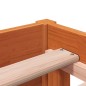 vidaXL Sofá cama de madera maciza de pino marrón cera 80x200 cm vidaXL Sofá cama de madera maciza de pino marrón cera 80x200 cm