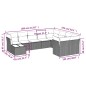 vidaXL Set de sofás de jardín 10 pzas cojines ratán sintético negro vidaXL Set de sofás de jardín 10 pzas cojines ratán sintético negro