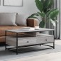 vidaXL Mesa de centro madera de ingeniería gris Sonoma 100x51x45 cm vidaXL Mesa de centro madera de ingeniería gris Sonoma 100x51x45 cm