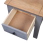 vidaXL Mesita de noche de madera maciza pino Panamá gris 46x40x57 cm vidaXL Mesita de noche de madera maciza pino Panamá gris 46x40x57 cm