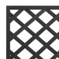 vidaXL Jardinera con enrejado madera maciza de abeto negro vidaXL Jardinera con enrejado madera maciza de abeto negro