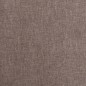 vidaXL Sofá cama de 2 plazas con dos almohadas tela gris taupe