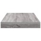 vidaXL Estantes pared 2 uds madera ingeniería gris Sonoma 40x10x1,5 cm vidaXL Estantes pared 2 uds madera ingeniería gris Sonoma 40x10x1,5 cm