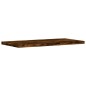 vidaXL Estantes pared 4 uds madera ingeniería roble humo 40x20x1,5 cm vidaXL Estantes pared 4 uds madera ingeniería roble humo 40x20x1,5 cm