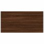 vidaXL Estantes pared 4 uds madera ingeniería marrón roble 60x30x1,5cm vidaXL Estantes pared 4 uds madera ingeniería marrón roble 60x30x1,5cm