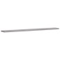 vidaXL Estantes pared 4 uds madera ingeniería gris Sonoma 80x10x1,5 cm vidaXL Estantes pared 4 uds madera ingeniería gris Sonoma 80x10x1,5 cm