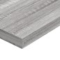 vidaXL Estantes pared 4 uds madera ingeniería gris Sonoma 80x10x1,5 cm vidaXL Estantes pared 4 uds madera ingeniería gris Sonoma 80x10x1,5 cm