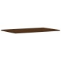vidaXL Estantes pared 4 uds madera ingeniería marrón roble 80x50x1,5cm vidaXL Estantes pared 4 uds madera ingeniería marrón roble 80x50x1,5cm