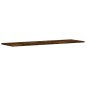 vidaXL Estantes pared 4 uds madera ingeniería roble humo 100x30x1,5 cm vidaXL Estantes pared 4 uds madera ingeniería roble humo 100x30x1,5 cm