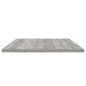 vidaXL Estantes pared 4 uds madera ingeniería gris Sonoma 100x40x1,5cm vidaXL Estantes pared 4 uds madera ingeniería gris Sonoma 100x40x1,5cm
