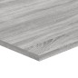 vidaXL Estantes pared 4 uds madera ingeniería gris Sonoma 100x40x1,5cm vidaXL Estantes pared 4 uds madera ingeniería gris Sonoma 100x40x1,5cm