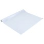 vidaXL Lámina de ventana esmerilada PVC blanco transparente 60x2000 cm vidaXL Lámina de ventana esmerilada PVC blanco transparente 60x2000 cm