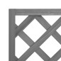 vidaXL Jardinera enrejada madera maciza de abeto gris vidaXL Jardinera enrejada madera maciza de abeto gris