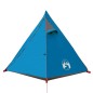 vidaXL Tienda de campaña 2 personas tafetán 185T azul 267x154x117 cm