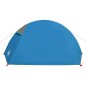 vidaXL Tienda de campaña 2 personas tafetán 185T azul 267x154x117 cm