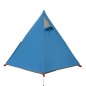 vidaXL Tienda de campaña 2 personas tafetán 185T azul 267x154x117 cm