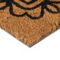 vidaXL Felpudo de fibra de coco copetuda 40x60 cm vidaXL Felpudo de fibra de coco copetuda 40x60 cm