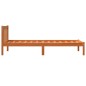 vidaXL Estructura de cama madera maciza de pino marrón cera 90x190 cm vidaXL Estructura de cama madera maciza de pino marrón cera 90x190 cm
