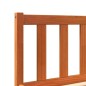 vidaXL Estructura de cama madera maciza de pino marrón cera 90x190 cm vidaXL Estructura de cama madera maciza de pino marrón cera 90x190 cm