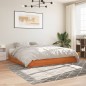 vidaXL Estructura de cama madera maciza pino marrón cera 120x200 cm vidaXL Estructura de cama madera maciza pino marrón cera 120x200 cm