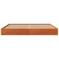 vidaXL Estructura de cama madera maciza pino marrón cera 120x200 cm vidaXL Estructura de cama madera maciza pino marrón cera 120x200 cm