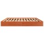 vidaXL Estructura de cama madera maciza pino marrón cera 120x200 cm vidaXL Estructura de cama madera maciza pino marrón cera 120x200 cm