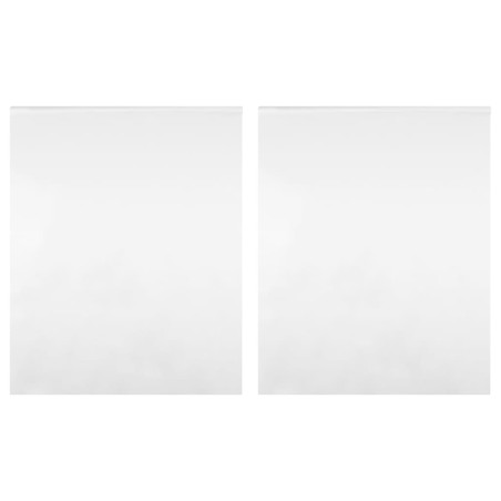 vidaXL Láminas espejo para ventana autoadhesivas 2 uds 60x100 cm PET