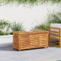vidaXL Caja de almacenaje de jardín madera maciza acacia 113x50x56 cm vidaXL Caja de almacenaje de jardín madera maciza acacia 113x50x56 cm
