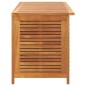 vidaXL Caja de almacenaje de jardín madera maciza acacia 113x50x56 cm vidaXL Caja de almacenaje de jardín madera maciza acacia 113x50x56 cm