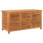vidaXL Caja de almacenaje de jardín madera maciza acacia 113x50x56 cm vidaXL Caja de almacenaje de jardín madera maciza acacia 113x50x56 cm