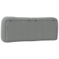 vidaXL Cabecero de cama acolchado tela gris claro 120 cm vidaXL Cabecero de cama acolchado tela gris claro 120 cm