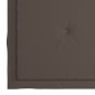 vidaXL Sillas de jardín apilables 6 uds madera de teca con cojines vidaXL Sillas de jardín apilables 6 uds madera de teca con cojines