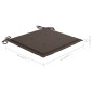 vidaXL Sillas de jardín apilables 6 uds madera de teca con cojines vidaXL Sillas de jardín apilables 6 uds madera de teca con cojines
