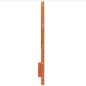 vidaXL Cabecero de cama madera maciza de pino marrón cera 135 cm vidaXL Cabecero de cama madera maciza de pino marrón cera 135 cm
