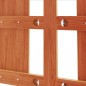 vidaXL Cabecero de cama madera maciza de pino marrón cera 135 cm vidaXL Cabecero de cama madera maciza de pino marrón cera 135 cm