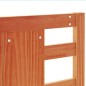 vidaXL Cabecero de cama madera maciza de pino marrón cera 135 cm vidaXL Cabecero de cama madera maciza de pino marrón cera 135 cm