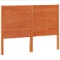 vidaXL Cabecero de cama madera maciza de pino marrón cera 150 cm vidaXL Cabecero de cama madera maciza de pino marrón cera 150 cm