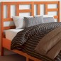 vidaXL Cabecero de cama madera maciza de pino marrón cera 135 cm vidaXL Cabecero de cama madera maciza de pino marrón cera 135 cm