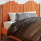 vidaXL Cabecero de cama madera maciza de pino marrón cera 135 cm vidaXL Cabecero de cama madera maciza de pino marrón cera 135 cm