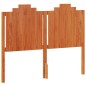 vidaXL Cabecero de cama madera maciza de pino marrón cera 135 cm vidaXL Cabecero de cama madera maciza de pino marrón cera 135 cm