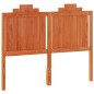 vidaXL Cabecero de cama madera maciza de pino marrón cera 135 cm vidaXL Cabecero de cama madera maciza de pino marrón cera 135 cm